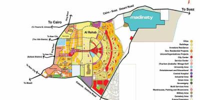 Peta dari new cairo city