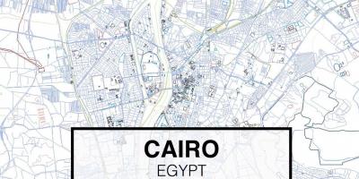 Peta dari kairo dwg